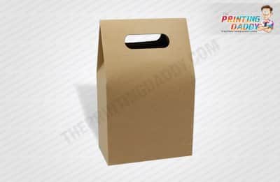 Kraft Box with Twisted Paper Handle The Printing Daddy
