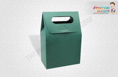 Kraft Box with Twisted Paper Handle The Printing Daddy