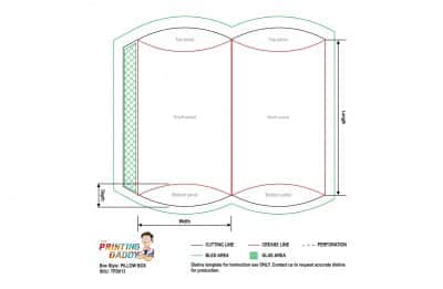 Pillow Box The Printing Daddy