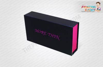 Pink Drawer Style Box with Blister Insert The Printing Daddy