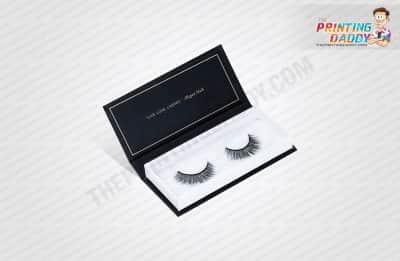 Pink Lash Box with Silver Foil & Sleeve The Printing Daddy
