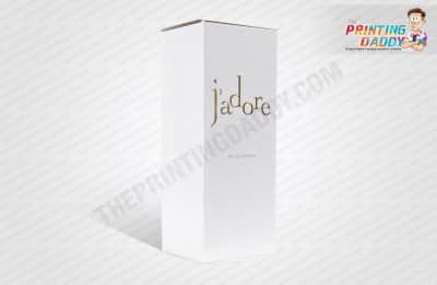 Pink Round Shaped Perfume Box with Insert The Printing Daddy