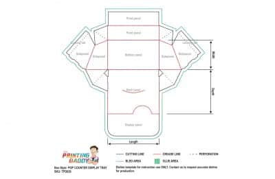 Pop Counter Display Tray