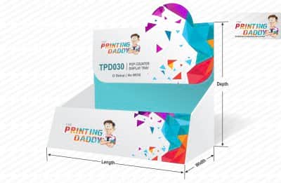 Pop Counter Display Tray The Printing Daddy