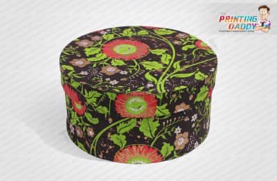 Round Shaped Black Flower Box The Printing Daddy