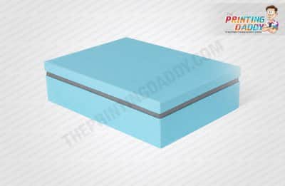 Salmon Texture Hinged Box The Printing Daddy