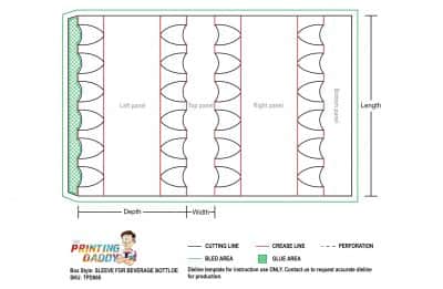 Sleeve For Beverage Bottle The Printing Daddy