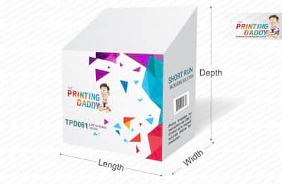 Slope Top Reverse Tuck End The Printing Daddy