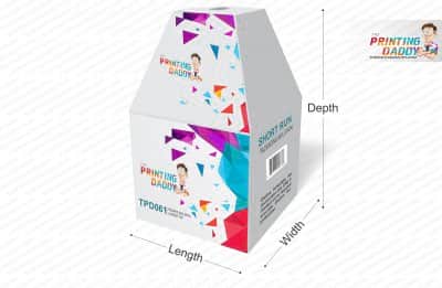 Square Box With Ladder Top The Printing Daddy