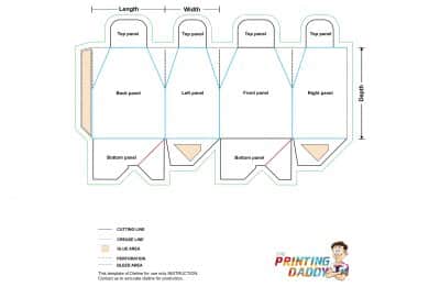 Square Box With Ladder Top The Printing Daddy
