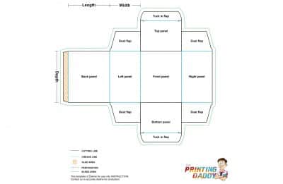 Straight Tuck End The Printing Daddy