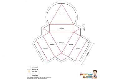 Triangular Tray & Lid The Printing Daddy