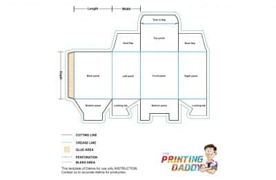 Tuck End CD Case The Printing Daddy