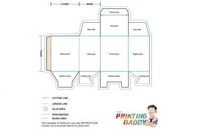 Tuck End Snap Lock Bottom The Printing Daddy