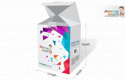 Tuck With Bellow Dust Flap & Lock The Printing Daddy