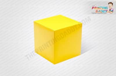 Yellow Candle Carrier with Window The Printing Daddy