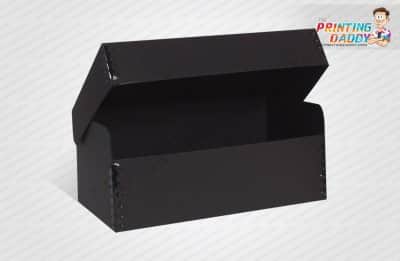 Yellow Hinged Box with Sleeve The Printing Daddy