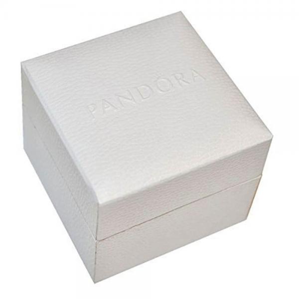 Custom Printed White Necklace Lid-Off Box with Pillow