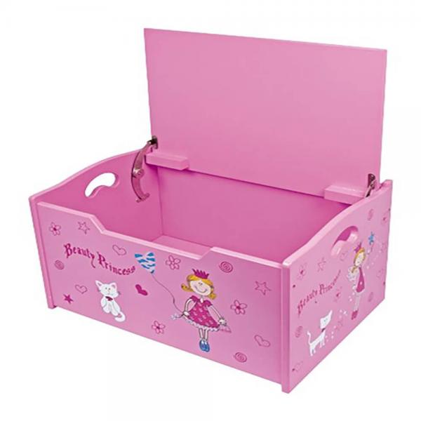 Pink Emboss Make Up Box with Insert