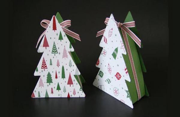 Custom Christmas Tree Shaped Box