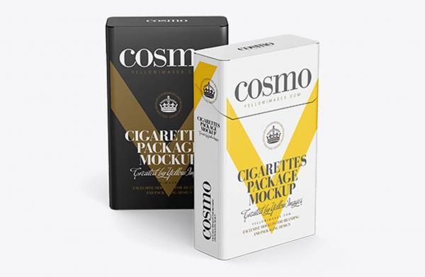 plain cigarette boxes