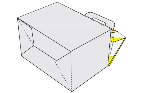 Custom Printed Full Flap Auto Bottom