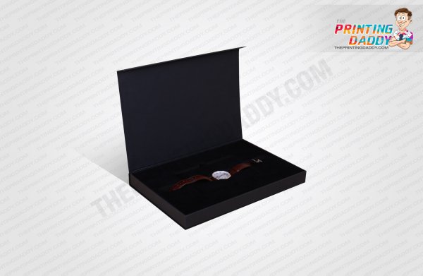 Black & White Texture Watch Box The Printing Daddy