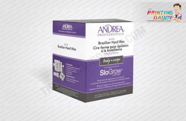 Body Wax Strips Hanger Boxes The Printing Daddy