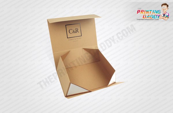 Book Style Box with Insert The Printing Daddy