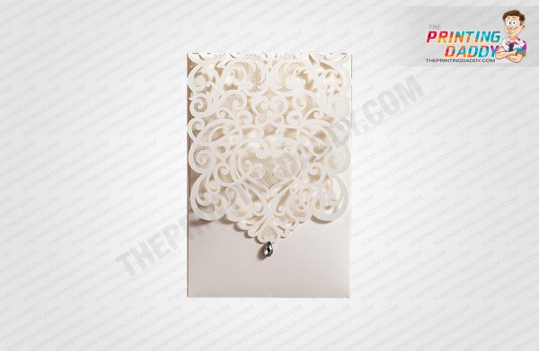 Custom Invitation Card with Insert The Printing Daddy