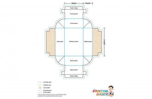 Double Glued Side wall tray The Printing Daddy