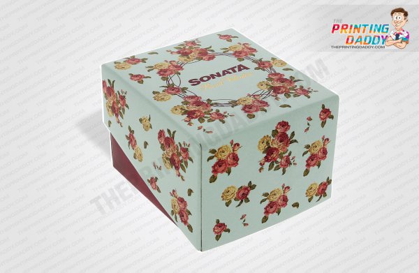 Floral Print Pillow Box The Printing Daddy