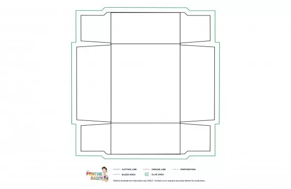 Custom Four Corner Tray boxes with Free Design - The Printing Daddy