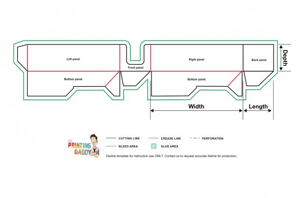 Front Cut Out Display Tray The Printing Daddy