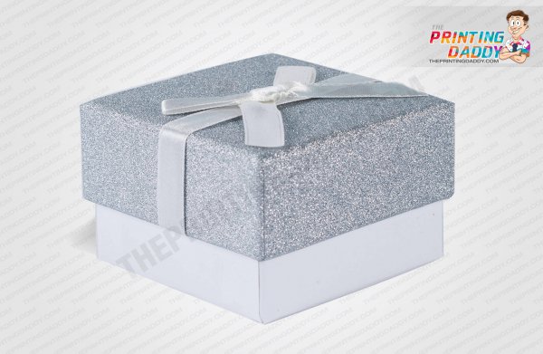 Glitter Lid & Tray Gift Boxes The Printing Daddy