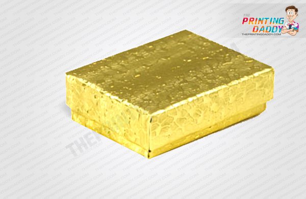 Gold Foil Boxes with Lids The Printing Daddy