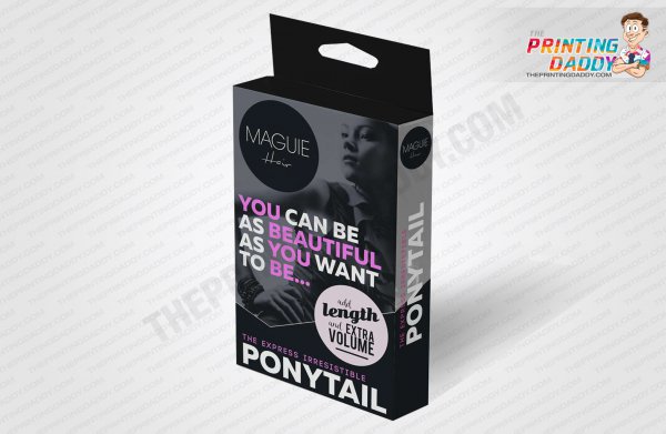 Hair Straightener Iron Packaging Boxes The Printing Daddy