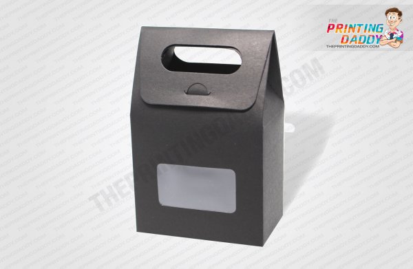 Kraft Box with Twisted Paper Handle The Printing Daddy