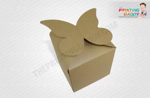 Kraft Tea Boxes with Petal Top The Printing Daddy
