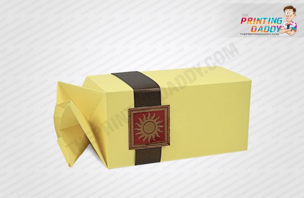 Custom Kraft Tea Boxes with Petal Top