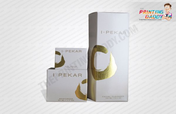 Metallic Foil & Embossed Cosmetic Boxes The Printing Daddy