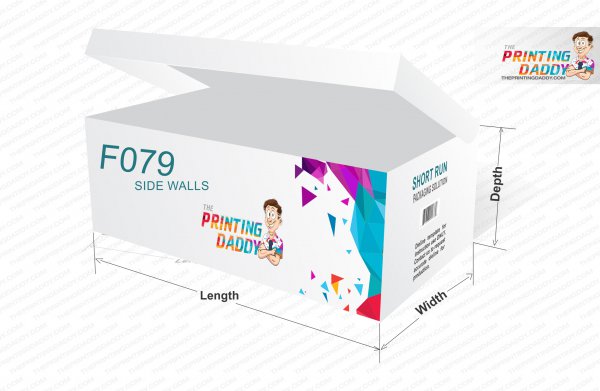 One Piece Tray Lid Reinforced Side Walls The Printing Daddy