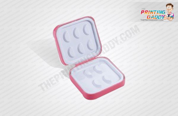 Pink Lash Box with Silver Foil & Sleeve The Printing Daddy