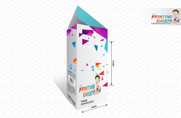 Prism Shaped Box The Printing Daddy
