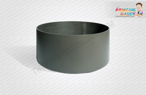 Round Shaped Black Flower Box The Printing Daddy