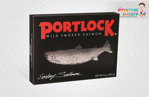 Salmon Texture Hinged Box The Printing Daddy