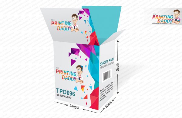 Seal End Box With Tear Open The Printing Daddy