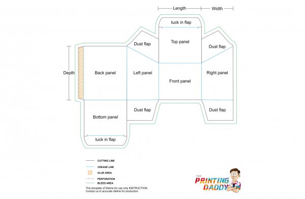 Slope Top Reverse Tuck End The Printing Daddy