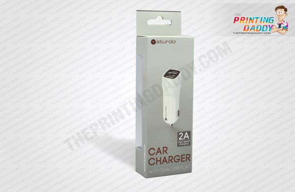 USB Car Charger Packaging Boxes The Printing Daddy