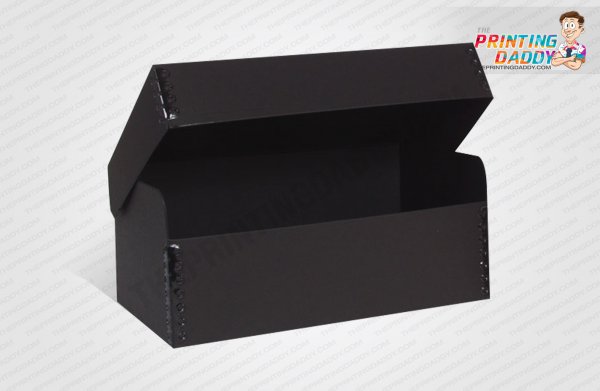 Yellow Hinged Box with Sleeve The Printing Daddy